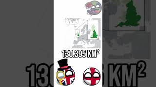 El estado mas grande de cada pais parte 7 shorts humor countryballs viral polandball [upl. by Phedra849]