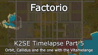 Factorio  K2SE Timelapse Part 5 [upl. by Aryahay]