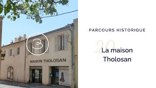 Parcours historique de Bandol  la maison Tholosan [upl. by Siuluj879]