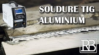 JE SOUDE LALUMINIUM  MES DEBUTS  Soudure TIG  ⓇⒷ [upl. by Atiuqrehs874]