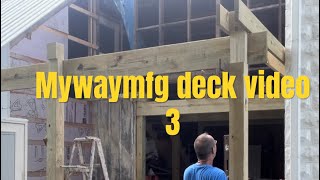 Mywaymfg deck video 3 [upl. by Ocker]