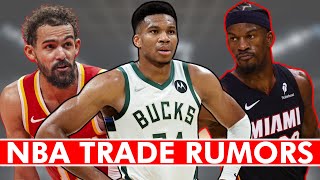 MASSIVE NBA Trade Rumors Ft Giannis Antetokounmpo Jimmy Butler amp Trae Young  Giannis To OKC [upl. by Arfihs]