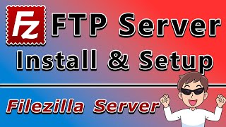 FileZilla FTP Server setup using the new UI  Windows 10 [upl. by Ahsatsan188]