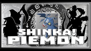 Digimon DemiDevimon Shinka Piemon line Digivolution [upl. by Mattland]