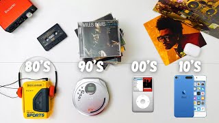 I Bought A Music Player From Every Decade [upl. by Suiratnauq122]