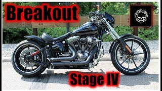 2015 Harley Davidson Breakout  Stage 4 Kit  Thunderbike [upl. by Larrej23]