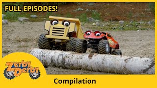 Zerby Derby  ZACK TO THE RESCUE  Compilation  Full Episodes  Kids Cars [upl. by Kirat]