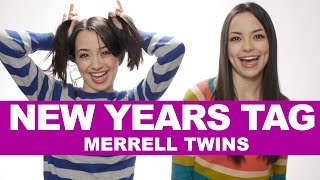 New Years Tag  Merrell Twins [upl. by Junia580]