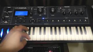 MiniNova My Classic Synth Patches – Jean Michel Jarre – Depeche Mode [upl. by Ripley]