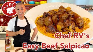 EASY BEEF SALPICAO [upl. by Oidivo]