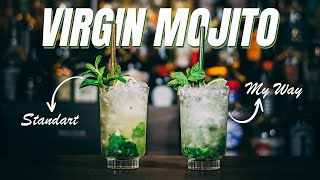 Virgin Mojito  How to Make The Best Virgin Mojito  Just Shake or Stir [upl. by Inasah]