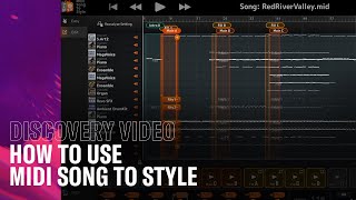 How To Use MIDI Song To Style [upl. by Cotterell]