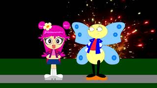 Hi Hi Puffy AmiYumi Ami the Explorer Happy Birthday America [upl. by Nenad]