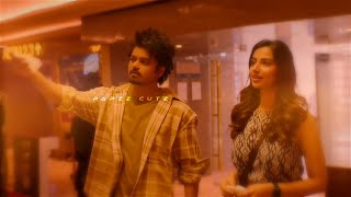 Yaaro ivan song 🖤  Vijay Meenakshi  GOAT Movie Love  WhatsApp Status [upl. by Onairotciv211]