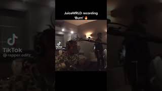 Juice WRLD Recording Burn 🔥 [upl. by Sherye]