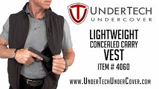 The Worldss Best Concealed Carry Vest… by UnderTech UnderCover [upl. by Essam]