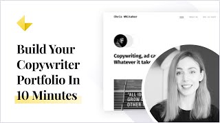 How To Create Your Copywriter Portfolio in 10 Minutes  Ways To Visualize Your Copywriting Materials [upl. by Ykceb]