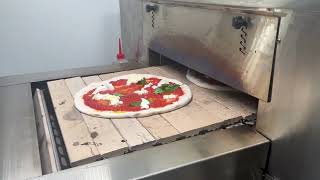 VIP Electric Stone Conveyor Pizza Oven  Test Bake [upl. by Schramke3]