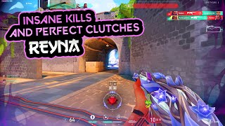 Aggressive Reyna Gameplay  Insane Kills and Perfect Clutches [upl. by Eyssej541]