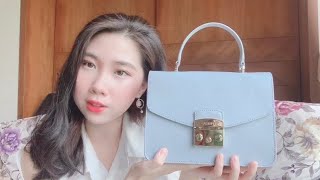 FURLA METROPOLIS TOP HANDLE BAG REVIEW  ProsCons  What Fits  Everything [upl. by Ennyl]