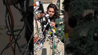 The struggles of Christmas🎄🎅😂 christmasdecorations diyideas holidayseason [upl. by Julia]