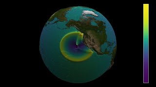 Viewer request Simulation of an asteroid impact off the coast of California [upl. by Horner]