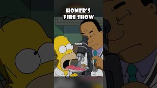 Homer is fire show shorts [upl. by Nnaynaffit]