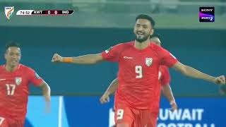 Kuwait 01 India  FIFA World Cup 2026 amp AFC Asian Cup 2027 Joint Qualification Round 2  Highlights [upl. by Winslow]