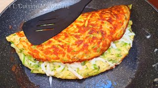 Courgette Râpée ‼️ Délicieuse Recette à la Poêle 👌🔝 Grated Zucchini Recipe [upl. by Kerek530]