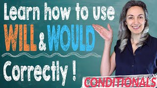 will amp would  Future Simple Tense Reported Speech Conditionals  English Grammar Lesson [upl. by Allys]