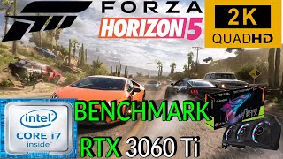 Forza Horizon 5 RTX 3060 Ti  i79700K 1440p Ultra Settings [upl. by Follmer663]