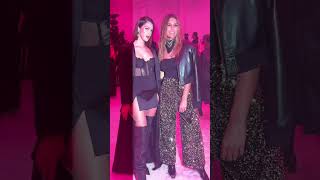 Iris Mittenaere amp laury thilleman arrives at Etam live Show 2024 during Paris Fashion Weekshorts [upl. by Vincenz]