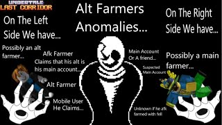 Undertale Last Corridor  Afk Farmer Possibly Farming  roblox undertalelastcorridor undertale [upl. by Keg363]