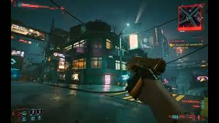 Cyberpunk 2077  Kabuki Rooftops Shootout [upl. by Cilo]