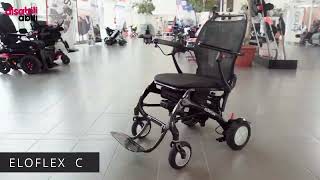 Eloflex C è una carrozzina elettronica pieghevole ultra leggera • disabiliabilinet [upl. by Crelin]