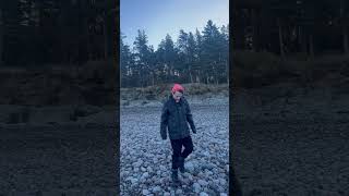 Hiking to underwater caves along Bay of Fundy Nova Scotia only accessible at Low Tide [upl. by Kacy970]