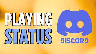 How You Can Change Playing Status On Discord 2024 [upl. by Onifled]