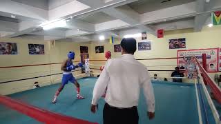 Red Piyush Avhad vs blue Atharv Dhakne interschool District Level Boxing 24 [upl. by Uriia755]