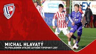 Tipsport liga nás dobře prověřila má jasno Michal Hlavatý [upl. by Adiela]