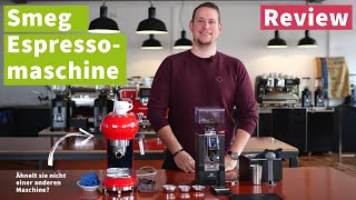 Smeg Espressomaschine ECF01  Gute Einstiegsmaschine oder teure Kopie [upl. by Tirma]