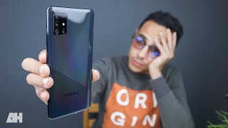 العيوب الحقيقية ظهرت   Samsung A51 Review [upl. by Lamek]