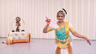 Panimathi Mukhi Baale in Mohiniyattam presented by Soumya Pradeep Mohini Dance School USA [upl. by Cornelia]