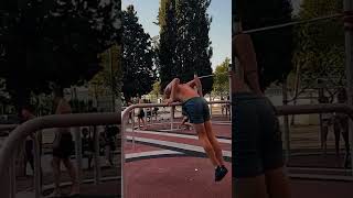 People reaction🥷🔥 planche calisthenics respect reaction motivation fitness streetworkout gym [upl. by Philbo75]