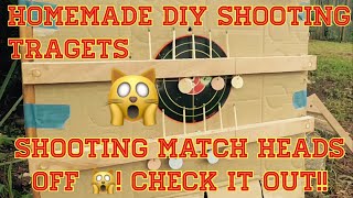 Homemade DIY Shooting Targets Check It Out [upl. by Htebzile]