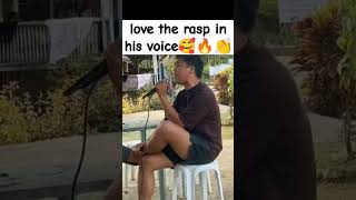 Yung rasp voice acck🥰 karaoke singing songcover coversong [upl. by Hepsoj]