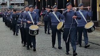 Merseyside Wing Battle Of Britain Parade Chester  150924 [upl. by Flip249]