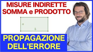 Propagazione dellerrore di misura nelle misure indirette perimetro e area del rettangolo [upl. by Annahaj622]