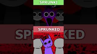 Incredibox Sprunki Version VS Sprunked Version HORROR VERSION 😭 [upl. by Opalina]