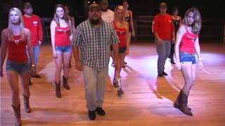 Round Up Line Dancers Teach The Aw Naw by Chris Young Dance [upl. by Conners]