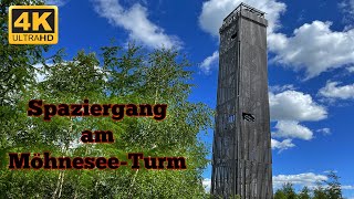 Spaziergang am MöhneseeTurm Pfingsten 2021 4K [upl. by Fornof]